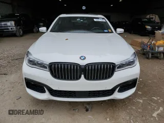 2017 BMW 7 Series 750i with VIN WBA7F0C5XHGM21437, listed as a Copart auction lot 55671543 with 65,085 mi miles. Bid and sale history available at carsss.com. Image 5.