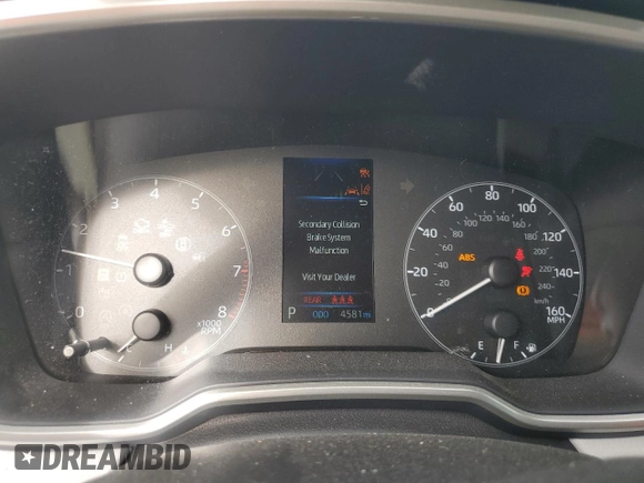 2025 Toyota Corolla Hatchback SE with VIN JTND4MBEXS3233984, listed as a Copart auction lot 73129614 with 4,581 mi miles and Salvage Title. Bid and sale history available at carsss.com. Image 9.