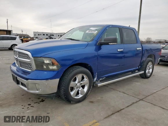 2016 Ram 1500 Lone Star with VIN 1C6RR6LT4GS209317, listed as a Copart auction lot 48036335 with 79,638 mi miles and Salvage Title. Bid and sale history available at carsss.com. Image 1.