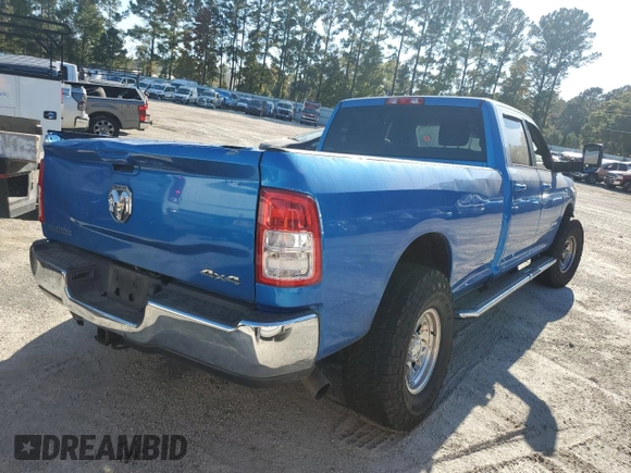 2022 Ram 3500 SLT with VIN 3C63R3HL3NG119609, listed as a Copart auction lot 76263734 with 193,448 mi miles and Salvage Title. Bid and sale history available at carsss.com. Image 3.