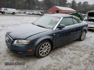 2007 Audi A4 2.0T z VIN WAUDF48HX7K036419, wystawiony jako Copart lot #84526994 z przebiegiem Nie podano mil oraz Czysty tytuł • Clean title. Historia ofert i sprzedaży dostępna na DreamBid. Obrazek 1.