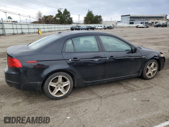 2005 Acura TL with VIN 19UUA66295A001838, listed as a Copart auction lot 45127454 with 194,389 mi miles and Clean Title. Bid and sale history available at carsss.com. Image 3.