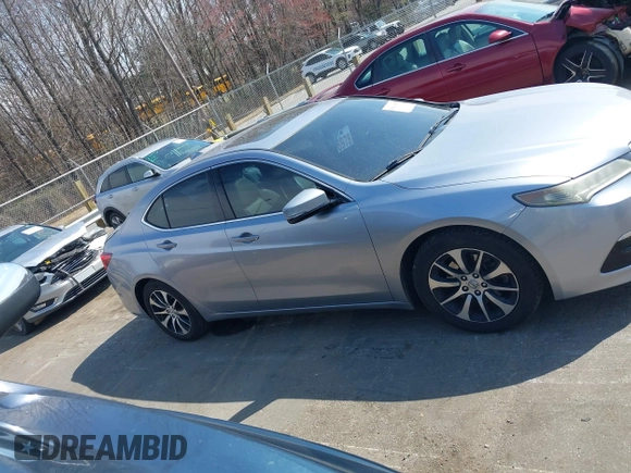 2015 Acura TLX with VIN 19UUB1F31FA017235, listed as a IAAI auction lot 41810472 with 130,762 mi miles. Bid and sale history available at carsss.com. Image 14.