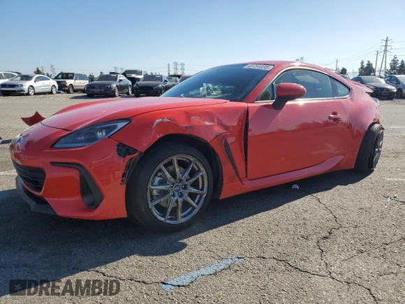 2023 Subaru BRZ Premium with VIN JF1ZDBC1XP8701528, listed as a Copart auction lot 46751035 with 24,619 mi miles and Salvage Title. Bid and sale history available at carsss.com. Image 1.