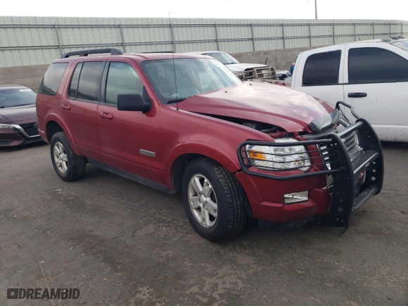 2008 Ford Explorer XLT with VIN 1FMEU73E08UA94861, listed as a Copart auction lot 44457015 with 152,586 mi miles and Salvage Title. Bid and sale history available at carsss.com. Image 4.