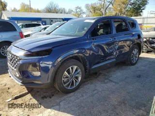 2020 Hyundai Santa Fe Limited with VIN 5NMS53AD0LH262604, listed as a Copart auction lot 81234504 with 43,053 mi miles and Salvage Title. Bid and sale history available at carsss.com. Image 1.