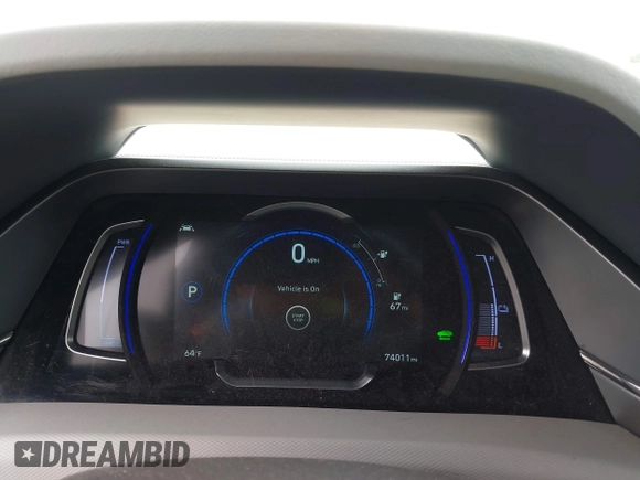 2020 Hyundai Ioniq SE with VIN KMHC75LJ2LU071350, listed as a IAAI auction lot 42169600 with 74,011 mi miles and . Bid and sale history available at DreamBid. Image 7.