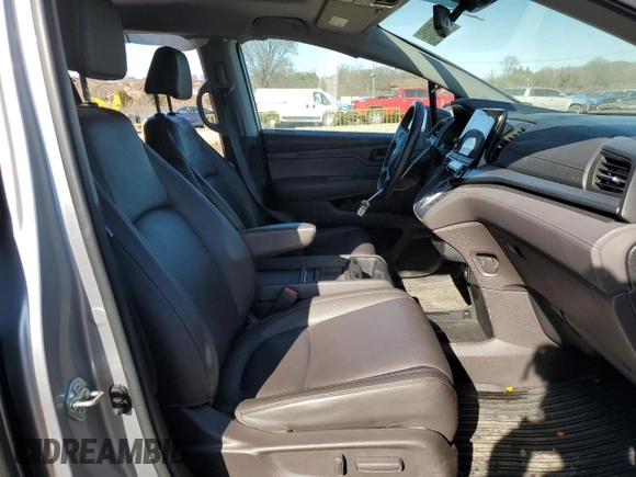 2018 Honda Odyssey EX-L with VIN 5FNRL6H71JB111811, listed as a Copart auction lot 49463315 with 84,116 mi miles and Salvage Title. Bid and sale history available at carsss.com. Image 7.