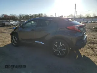 2018 Toyota C-HR XLE with VIN NMTKHMBX9JR029349, listed as a Copart auction lot 49437215 with 54,337 mi miles and Salvage Title. Bid and sale history available at carsss.com. Image 2.