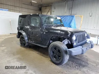 2016 Jeep Wrangler Sport z VIN 1C4GJWAG1GL192158, wystawiony jako Copart lot #53303845 z przebiegiem 99 812 mil mil oraz Szkoda całkowita • Salvage title. Historia ofert i sprzedaży dostępna na DreamBid. Obrazek 4.