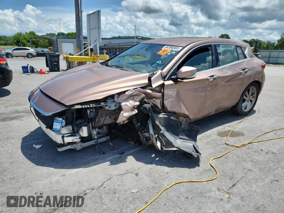 2018 Infiniti QX30 Premium with VIN SJKCH5CP9JA053929, listed as a Copart auction lot 64396905 with Not provided miles and Salvage title. Bid and sale history available at DreamBid. Image 1.