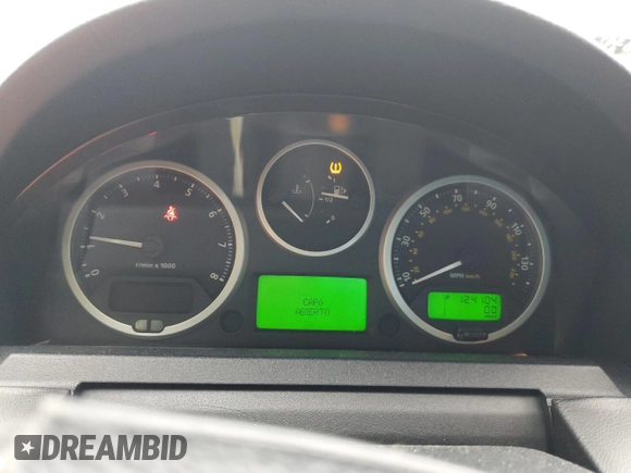 2009 Land Rover Range Rover Sport HSE with VIN SALSK25459A193479, listed as a Copart auction lot 61149845 with 124,104 mi miles and Salvage title. Bid and sale history available at DreamBid. Image 9.