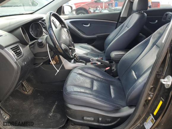 2013 Hyundai Elantra GT with VIN KMHD35LEXDU037516, listed as a Copart auction lot 48801935 with 115,719 mi miles and Salvage Title. Bid and sale history available at carsss.com. Image 7.