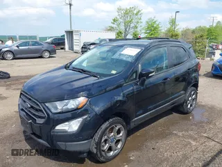 2018 Ford EcoSport SES with VIN MAJ6P1CL9JC231177, listed as a IAAI auction lot 42061133 with 59,476 mi miles and . Bid and sale history available at DreamBid. Image 18.