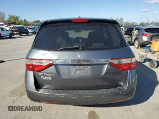 2013 Honda Odyssey EX-L with VIN 5FNRL5H69DB034479, listed as a Copart auction lot 51789705 with 155,575 mi miles and Salvage Title. Bid and sale history available at carsss.com. Image 6.