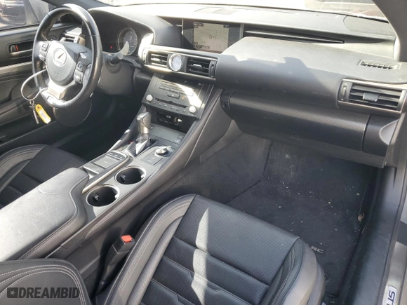2016 Lexus RC 200t with VIN JTHHA5BC4G5003368, listed as a Copart auction lot 79479734 with 72,748 mi miles and Salvage Title. Bid and sale history available at carsss.com. Image 8.