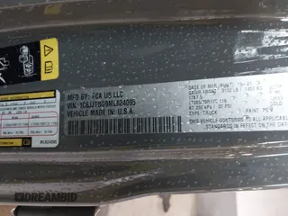 2021 Jeep Gladiator Rubicon с VIN 1C6JJTBG9ML624095, выставлен на аукционе IAAI как лот 42233735 с пробегом 69 042 миль миль и . История ставок и продаж доступна на DreamBid. Изображение 9.