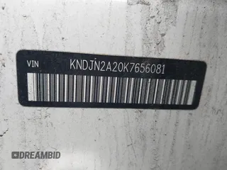 2019 Kia Soul z VIN KNDJN2A20K7656081, wystawiony jako IAAI lot #42272939 z przebiegiem 140 223 mil mil oraz . Historia ofert i sprzedaży dostępna na DreamBid. Obrazek 9.