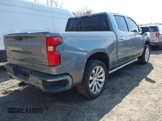2019 Chevrolet Silverado 1500 High Country with VIN 1GCUYHEL7KZ368623, listed as a IAAI auction lot 41710087 with 101,074 mi miles. Bid and sale history available at carsss.com. Image 4.