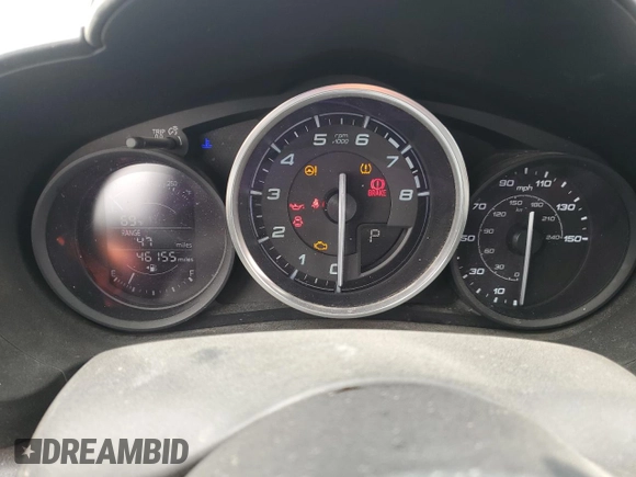 2017 FIAT 124 Spider Lusso with VIN JC1NFAEK1H0104865, listed as a Copart auction lot 49064915 with 46,155 mi miles and Salvage title. Bid and sale history available at DreamBid. Image 9.