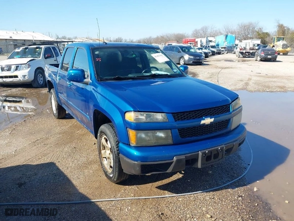 2009 Chevrolet Colorado LT w/1LT with VIN 1GCCS139698111402, listed as a IAAI auction lot 41403660 with 160,695 mi miles. Bid and sale history available at carsss.com. Image 1.