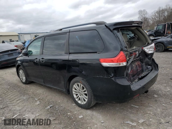 2014 Toyota Sienna XLE with VIN 5TDYK3DC5ES460374, listed as a Copart auction lot 49337635 with 155,388 mi miles and Clean Title. Bid and sale history available at DreamBid. Image 2.