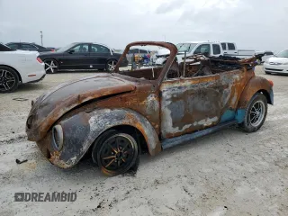 1976 Volkswagen Beetle with VIN 1562140285, listed as a Copart auction lot 79798664 with Not Provided miles and Non Repairable. Bid and sale history available at DreamBid. Image 1.