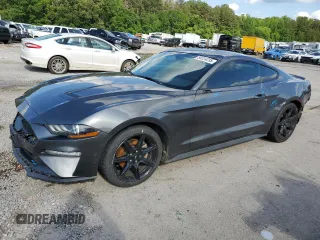 2019 Ford Mustang EcoBoost с VIN 1FA6P8TH4K5168175, выставлен на аукционе Copart как лот 56534235 с пробегом 178 558 миль миль и Списание • Salvage title. История ставок и продаж доступна на DreamBid. Изображение 1.