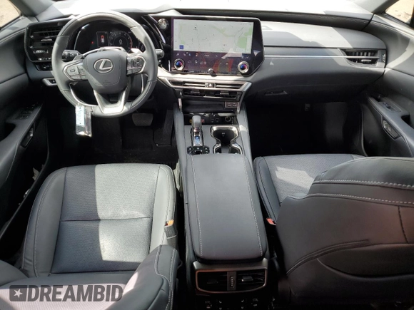 2023 Lexus RX with VIN 2T2BAMCA4PC003366, listed as a Copart auction lot 61029624 with 25,053 mi miles and Salvage Title. Bid and sale history available at carsss.com. Image 8.