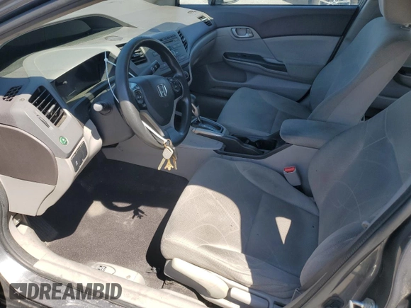 2012 Honda Civic LX z VIN 19XFB2F55CE360542, wystawiony jako Copart lot #59077995 z przebiegiem 139 751 mil mil oraz Szkoda całkowita • Salvage title. Historia ofert i sprzedaży dostępna na DreamBid. Obrazek 7.
