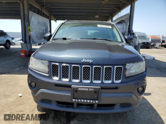 2014 Jeep Compass Latitude with VIN 1C4NJCEB2ED650933, listed as a Copart auction lot 55474685 with 175,697 mi miles and Clean Title. Bid and sale history available at carsss.com. Image 5.