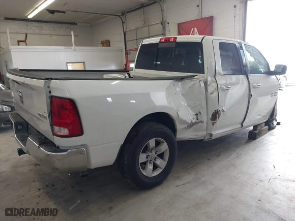 2016 Ram 1500 Big Horn with VIN 1C6RR7GTXGS384302, listed as a IAAI auction lot 41876541 with 97,739 mi miles. Bid and sale history available at carsss.com. Image 4.