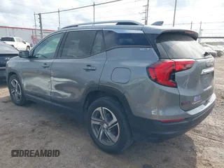 2020 GMC Terrain SLT with VIN 3GKALPEV5LL282043, listed as a IAAI auction lot 42037696 with 46,352 mi miles. Bid and sale history available at carsss.com. Image 3.