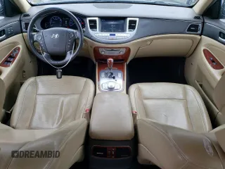 2013 Hyundai Genesis 3.8L with VIN KMHGC4DD6DU220845, listed as a Copart auction lot 71962964 with 106,762 mi miles and Salvage Title. Bid and sale history available at carsss.com. Image 8.