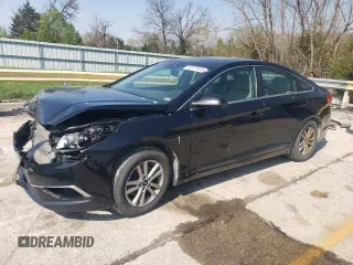 2017 Hyundai Sonata 2.4L with VIN 5NPE24AFXHH570743, listed as a Copart auction lot 52371815 with 173,699 mi miles and Clean Title. Bid and sale history available at carsss.com. Image 1.