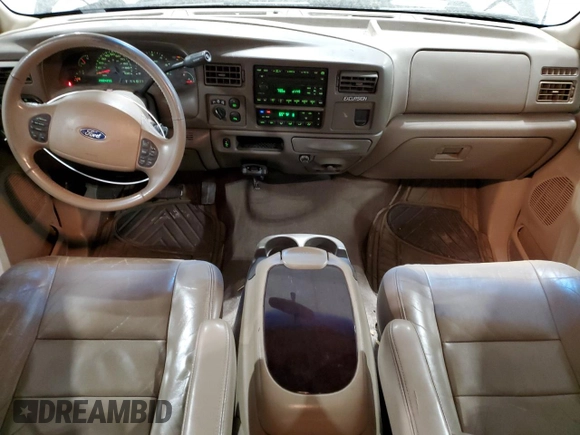 2003 Ford Excursion Limited z VIN 1FMNU43S43EA49493, wystawiony jako Copart lot #84454084 z przebiegiem 280 429 mil mil oraz Szkoda całkowita • Salvage title. Historia ofert i sprzedaży dostępna na DreamBid. Obrazek 8.