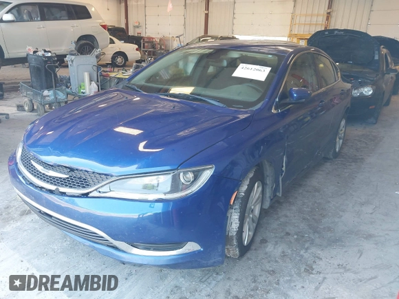 2015 Chrysler 200 Limited with VIN 1C3CCCAB8FN598361, listed as a IAAI auction lot 42612063 with 190,439 mi miles and . Bid and sale history available at DreamBid. Image 2.