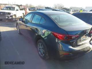 2015 Mazda 3 i Sport with VIN 3MZBM1U77FM190425, listed as a IAAI auction lot 41639316 with 89,596 mi miles and . Bid and sale history available at carsss.com. Image 3.