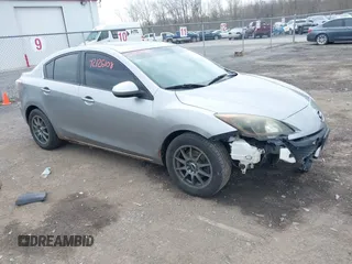 2010 Mazda 3 i Sport with VIN JM1BL1SG4A1348864, listed as a IAAI auction lot 42126108 with 166,531 mi miles. Bid and sale history available at carsss.com. Image 1.