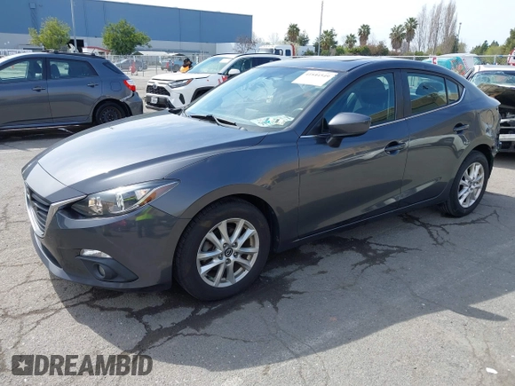 2015 Mazda Mazda3 i Touring with VIN 3MZBM1V74FM157512, listed as a IAAI auction lot 41844549 with 77,787 mi miles. Bid and sale history available at carsss.com. Image 18.