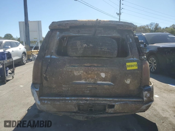 2016 GMC Yukon XL Denali with VIN 1GKS2HKJ4GR224678, listed as a Copart auction lot 76951664 with Not Provided miles and Non Repairable. Bid and sale history available at DreamBid. Image 6.