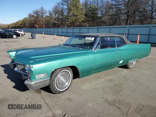 1967 Cadillac DeVille z VIN J7262657, wystawiony jako Copart lot #85851334 z przebiegiem 18 628 mil mil oraz Szkoda całkowita • Salvage title. Historia ofert i sprzedaży dostępna na DreamBid. Obrazek 1.