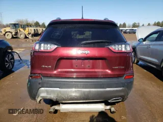 2019 Jeep Cherokee Limited with VIN 1C4PJMDX8KD309317, listed as a Copart auction lot 46684945 with 153,380 mi miles and Salvage Title. Bid and sale history available at carsss.com. Image 6.