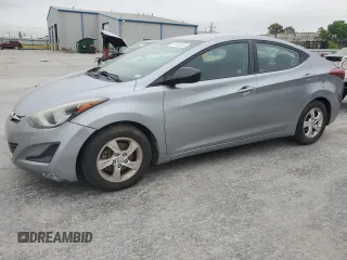 2015 Hyundai Elantra SE with VIN 5NPDH4AE6FH550732, listed as a Copart auction lot 54188165 with 181,705 mi miles and Clean Title. Bid and sale history available at carsss.com. Image 1.