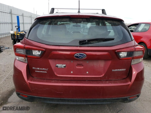 2020 Subaru Impreza with VIN 4S3GTAA69L1726937, listed as a Copart auction lot 49904105 with 68,098 mi miles and Salvage Title. Bid and sale history available at carsss.com. Image 6.