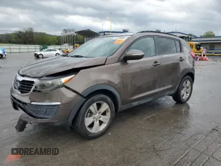 2011 Kia Sportage LX with VIN KNDPB3A26B7025375, listed as a Copart auction lot 51046685 with 162,482 mi miles and Salvage Title. Bid and sale history available at carsss.com. Image 1.