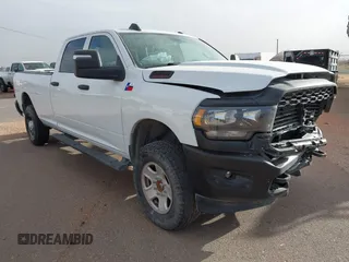 2023 Ram 2500 Tradesman with VIN 3C6UR5HJXPG631739, listed as a IAAI auction lot 41382584 with 45,385 mi miles. Bid and sale history available at carsss.com. Image 1.