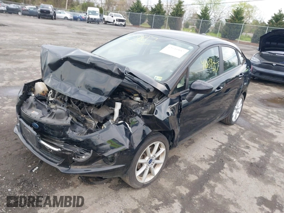 2019 Ford Fiesta SE with VIN 3FADP4BJ7KM105246, listed as a IAAI auction lot 42039557 with 48,186 mi miles. Bid and sale history available at carsss.com. Image 2.