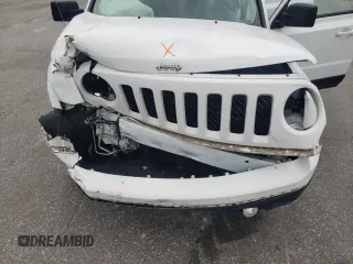 2017 Jeep Patriot High Altitude with VIN 1C4NJPFA6HD166491, listed as a Copart auction lot 57320225 with 75,894 mi miles and Salvage title. Bid and sale history available at DreamBid. Image 12.