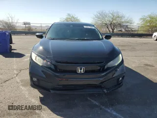2019 Honda Civic Sport with VIN 19XFC2F83KE203341, listed as a Copart auction lot 52911825 with 120,011 mi miles and Salvage title. Bid and sale history available at DreamBid. Image 5.